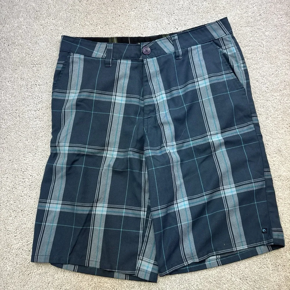 RIPCURL Men's BOARD CHINO PLAID Shorts Size 34 Y2K Surf Beach